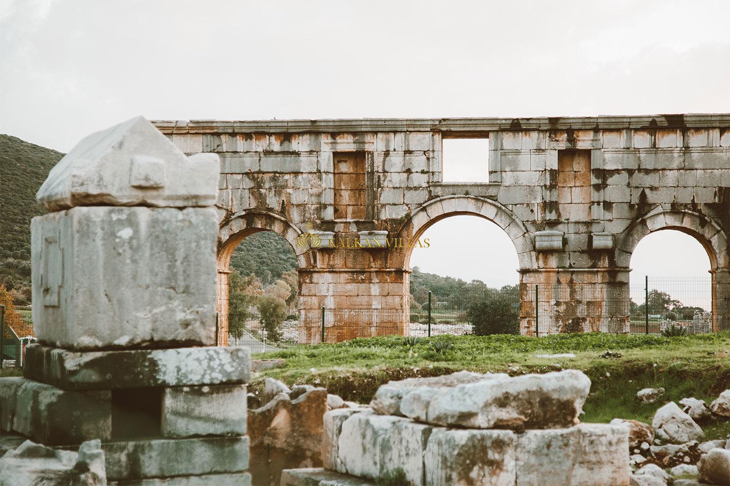 antiphellos antik kenti tiyatrosu